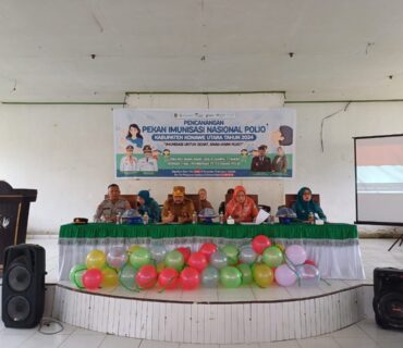 Pencanangan PIN Polio 2024 di Kabupaten Konawe Utara